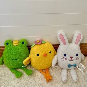 Spritz Animal Throw Pillow 3 Piece Set NWT